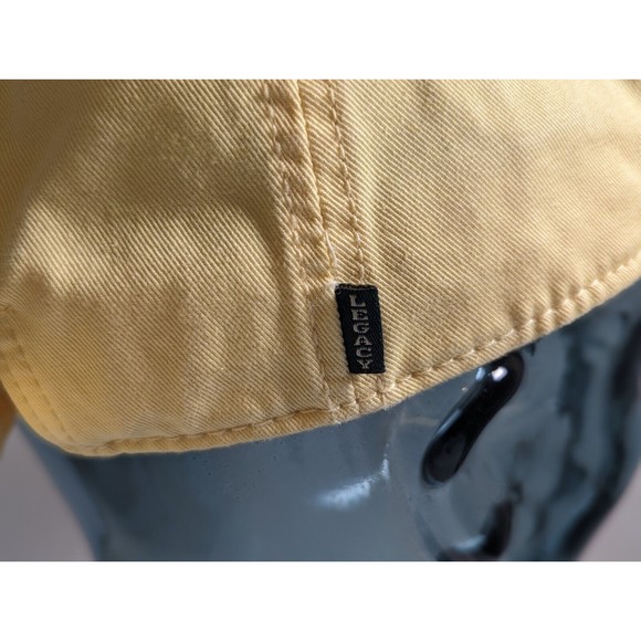 Legacy 92 Unisex  Hat Yellow Strapback  Ball Cap Spalding Eagle 🦅 - Picture 4 of 7